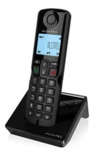 Teléfono Inalámbrico Alcatel Con Altavoz S250 Negro Dect 6.0