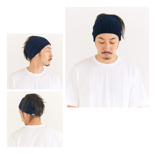 Casualbox Hombre Hecho En Japón Elástico Venda Cabello Sudor