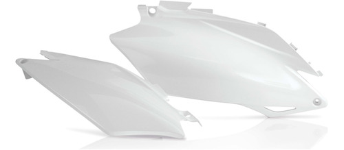 Set Cachas Laterales Blanco Honda Crf 250 R 2011 - Cafe Race