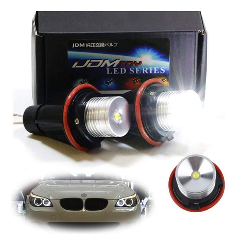 Foco Led 2 Unidad Ojo Angel Anillo Blanco Para Bmw 5 6 7 X3