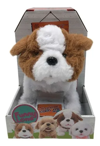 Perro Peluche Interactivo Perrito Juego Juguete Camina Ladra