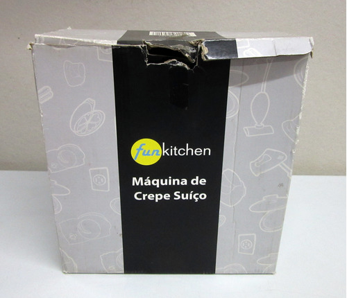 Máquina De Crepe Suíço - Fun Kitchen - 110v