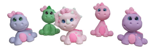 6 Dinossauro Em Biscuit