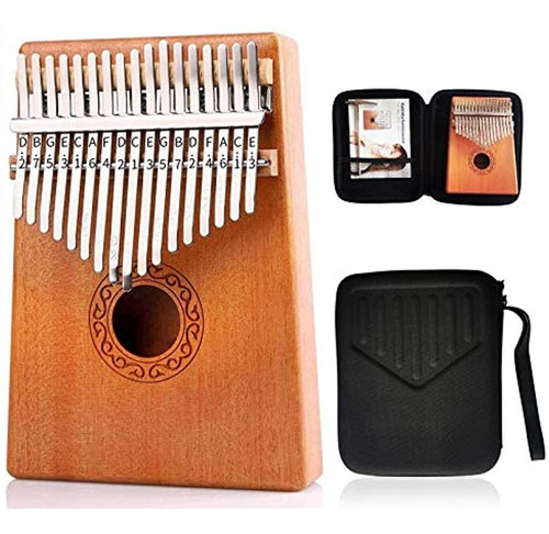 Kalimba Piano De Pulgar Con Caja Kalimba 17 Teclas Piano De