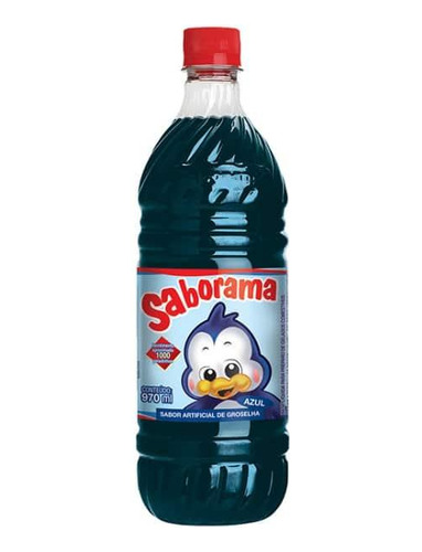 Xarope Saborama Groselha Azul 970ml