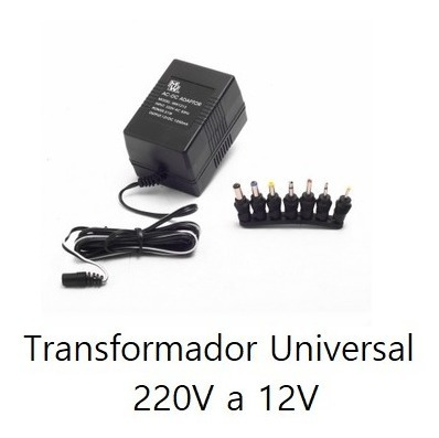 Transformador Eliminador De Pila 220v A 12v Universal