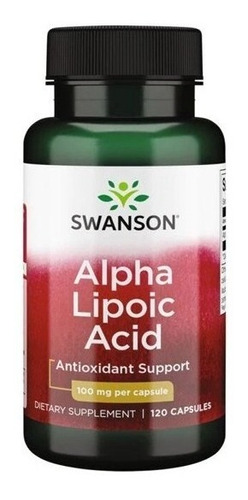 Swanson Ácido Alfa Lipoico 100mg 120caps Sfn