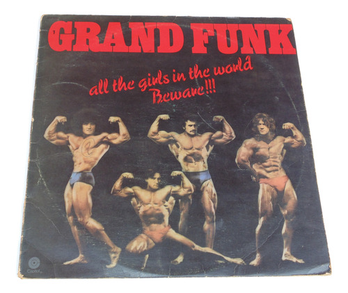 Grand Funk All The Girls In The World Vinilo Disco Acetato 