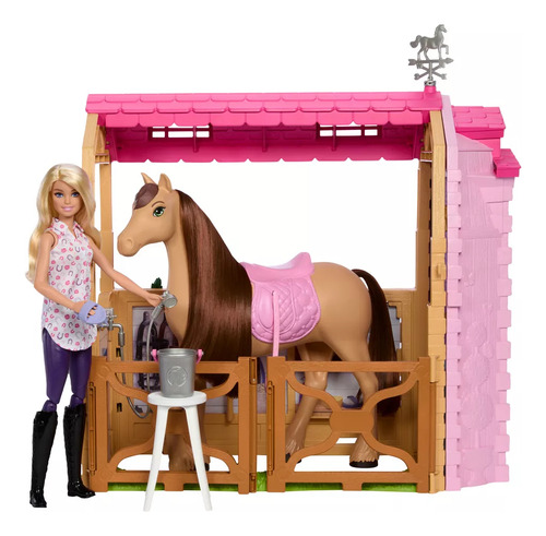 Barbie Set De Juego Establo De Los Sueños