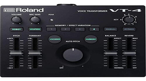 Roland Vt-4 Voice Transformer  Procesador De Efectos Vocale