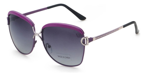 Lentes De Sol Para Mujer Marco De Metal Polarizado Casual