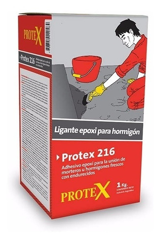 Protex 216 Ligante Epoxi De Hormigon Viejo Con Nuevo X 1kg