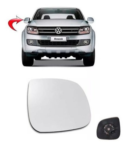 Vidrio Espejo Amarok 2010 2011 2012 2013 2014 2015 2016 Izqu