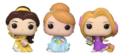 Figuras Disney Princess Pocket Pop! Mini-figure 3-pack