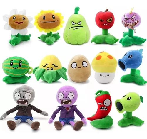 Gift Set De Plantas De 14 Piezas De Plants Vs Zombies Pvz