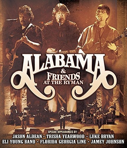 Alabama & Friends At The Ryman Digipack Import Cd X 2 + Dvd