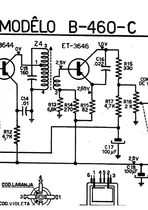 Comprar Esquema Radio Philco B460c B 460c  B460 B 460 Em Pdf   