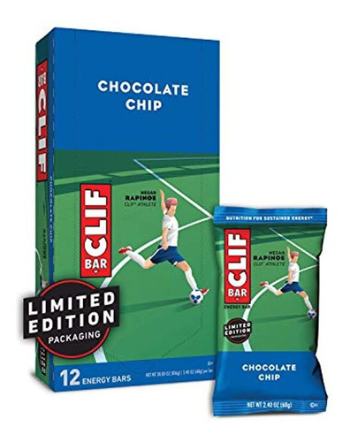 Clif Bars - Barritas Energéticas - Chocolate Chip - Elaborad