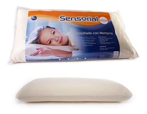 Almohada Viscoelástica Sensorial Alta Densidad 60kg 70x35cm