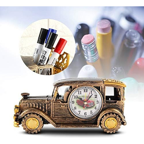 Aunmas Reloj Despertador Con Forma De Coche, Multifunción, C