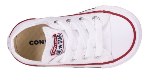 Imagen 6 de 10 de Tenis Converse Niños Blanco 7j256c