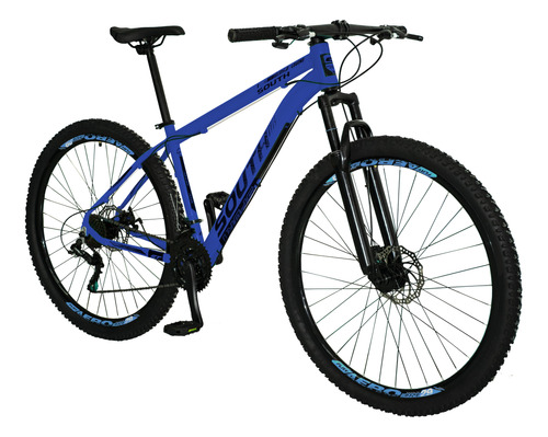 Bicicleta Montaña Freno Disco Rodado29 Aluminio Shimano Color Azul
