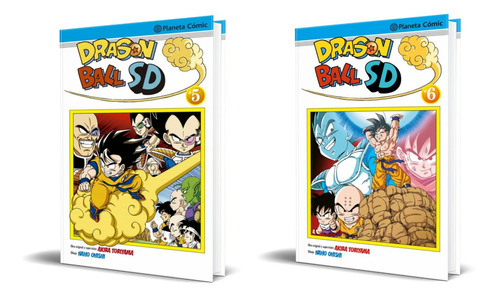 Pack Dragon Ball Sd 5-6 [ Naho Ooishi ] Original 