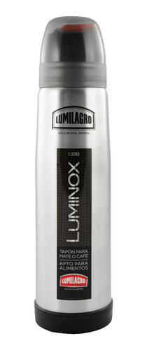 Termo Lumilagro None Luminox de acero inoxidable 1L acero