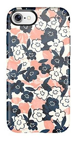 5760 Presidio Inked Phone Case For iPhone 7 Marbled Floral W