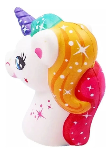 Squishy Unicornios 10cm Anti Stress 55254 Color Blanco