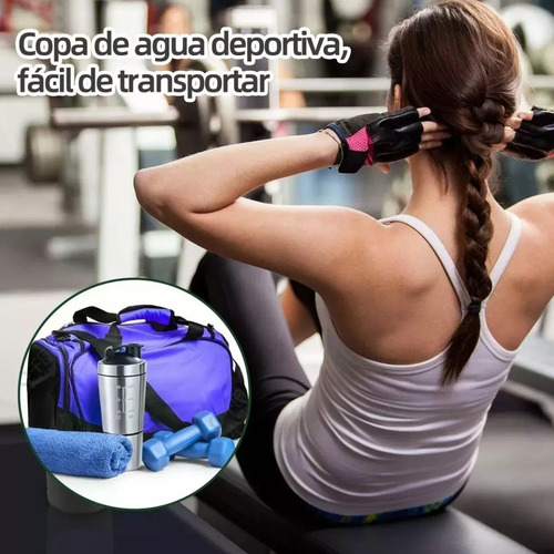 Shaker Proteina Vaso Shaker Acero Inoxidable Shaker Gym