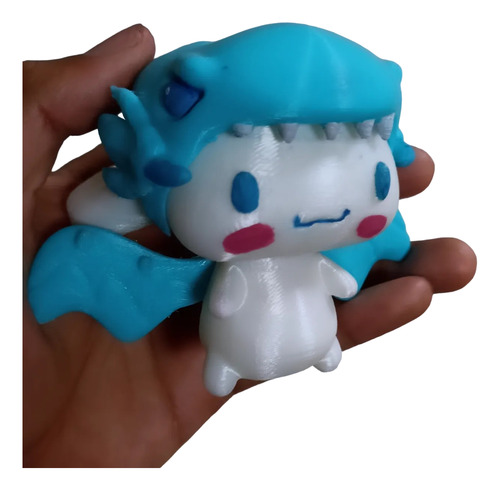 Figura De Cinnamoroll Impreso En 3d, Colaboracion Con Yugioh