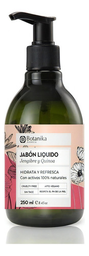 Jabon De Manos Liquido Jengibre Y Quinoa - Botanika