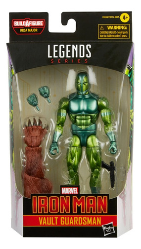 Figuras De Acción Marvel Legends Series Vault Guardsman +3