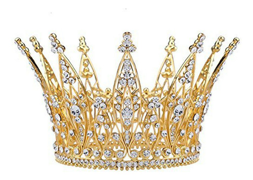 Corona Real De Oro Con Diamantes - 4  