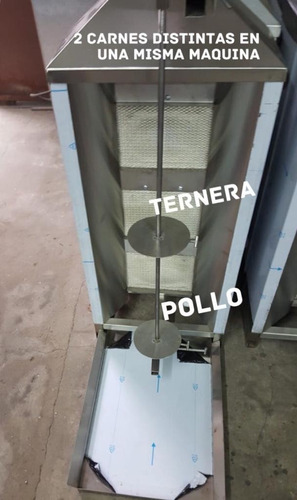 Horno Shawarma Nuevo 9000cal 45 Kg Inox. Hornos Tobilay