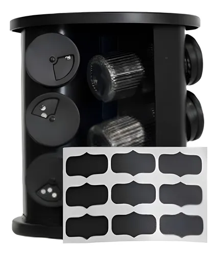 Porta Temperos Giratório 9 Potes