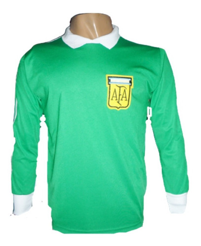Camiseta Buzo Fillol Retro Argentina Campeon Mundial 1978
