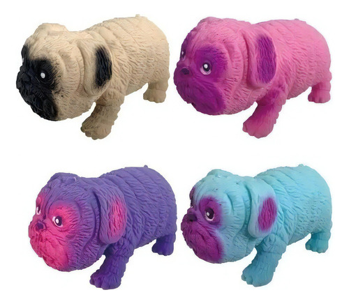 Juguete Squeeze Squishy Pug Anti Stress Toy Perro Dog