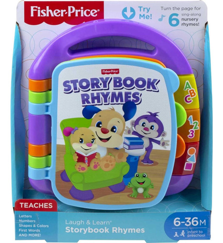 Juguete Musical Fisher-price Rimas Del Cuento 6+ Meses