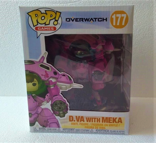 Funko Pop D.va Con Robot Mecha Overwatch Dva Meka Figura (Usado)