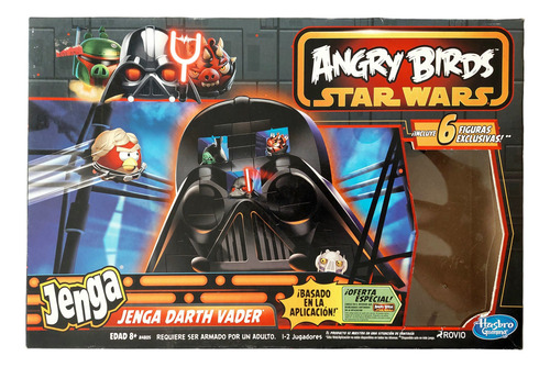 Juego Jenga Darth Vader Angry Birds Star Wars (detalles) (Usado)