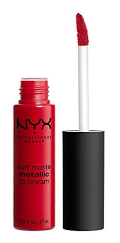 Nyx Maquillaje Profesional Suave Mate Metálico Lip Cream, Lá