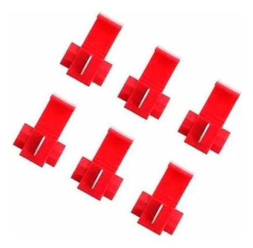Conector de empalme en derivación rojo de 5000 piezas, 0,5 A y 1,5 mm