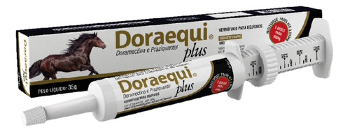 Vermífugo Para Equinos Vetnil Doraequi Plus - 35 Gr