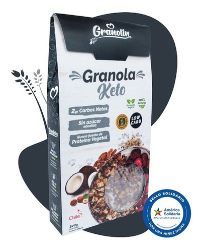 Granola Keto 220gr Granolin