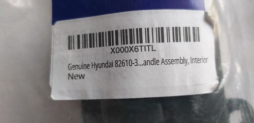 Manilla Interna Derecha E Izquierda De Hyundai Veracruz 2008