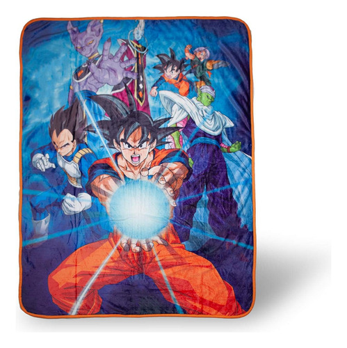 Dragon Ball Super Group 6 Manta De Sublimacion Talla Unica