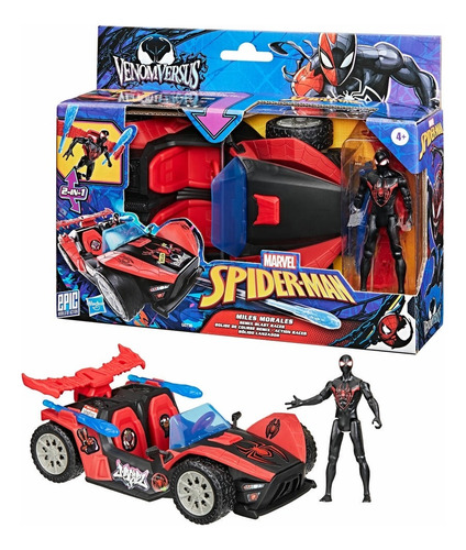 Figura De Acción Miles Morales World Of Spiderman
