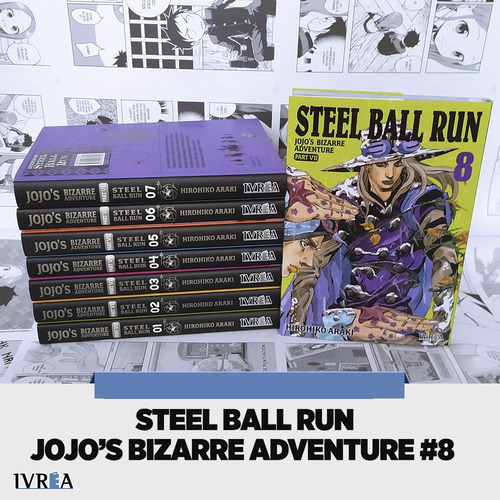 Imagen 3 de 3 de Jojo's Bizzarre Adventure Parte 7: Steel Ball Run #08